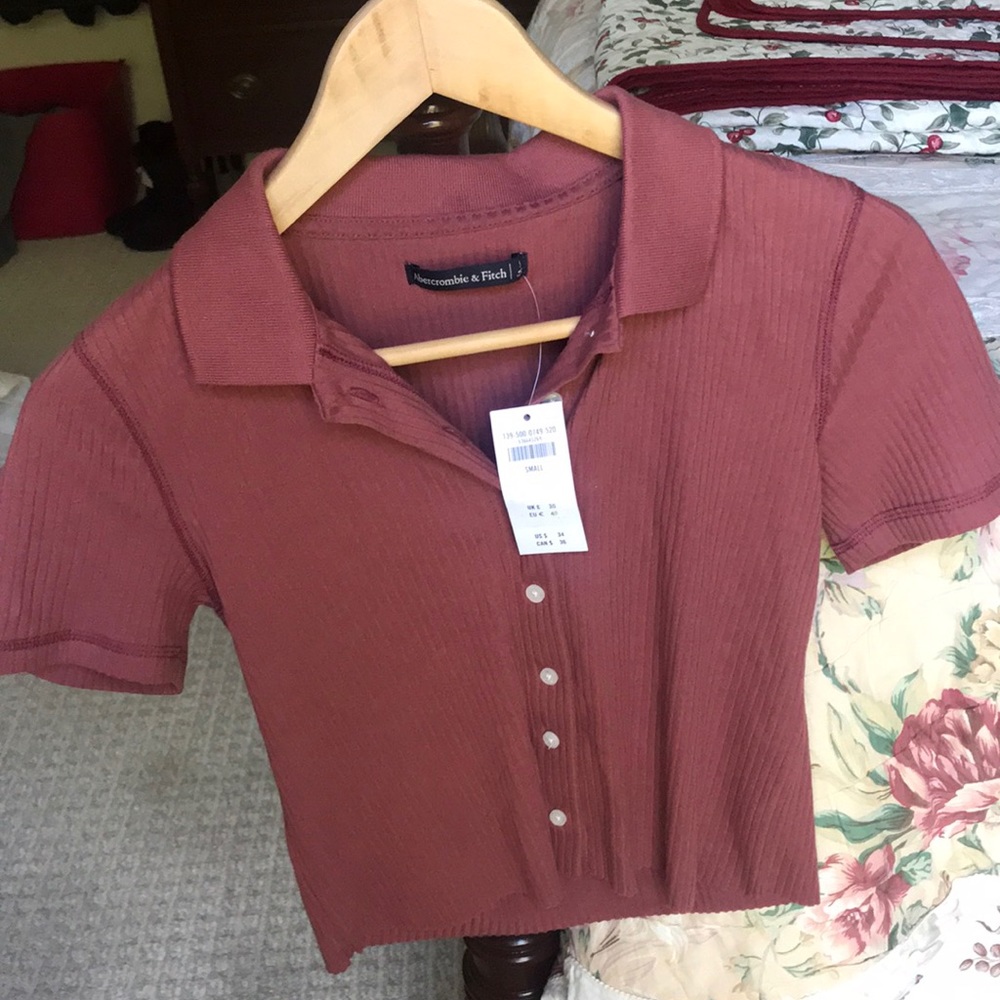 Abercrombie & Fitch Semi-Crpped Shirt!